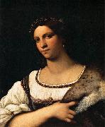Sebastiano del Piombo Portrait of a Woman oil on canvas